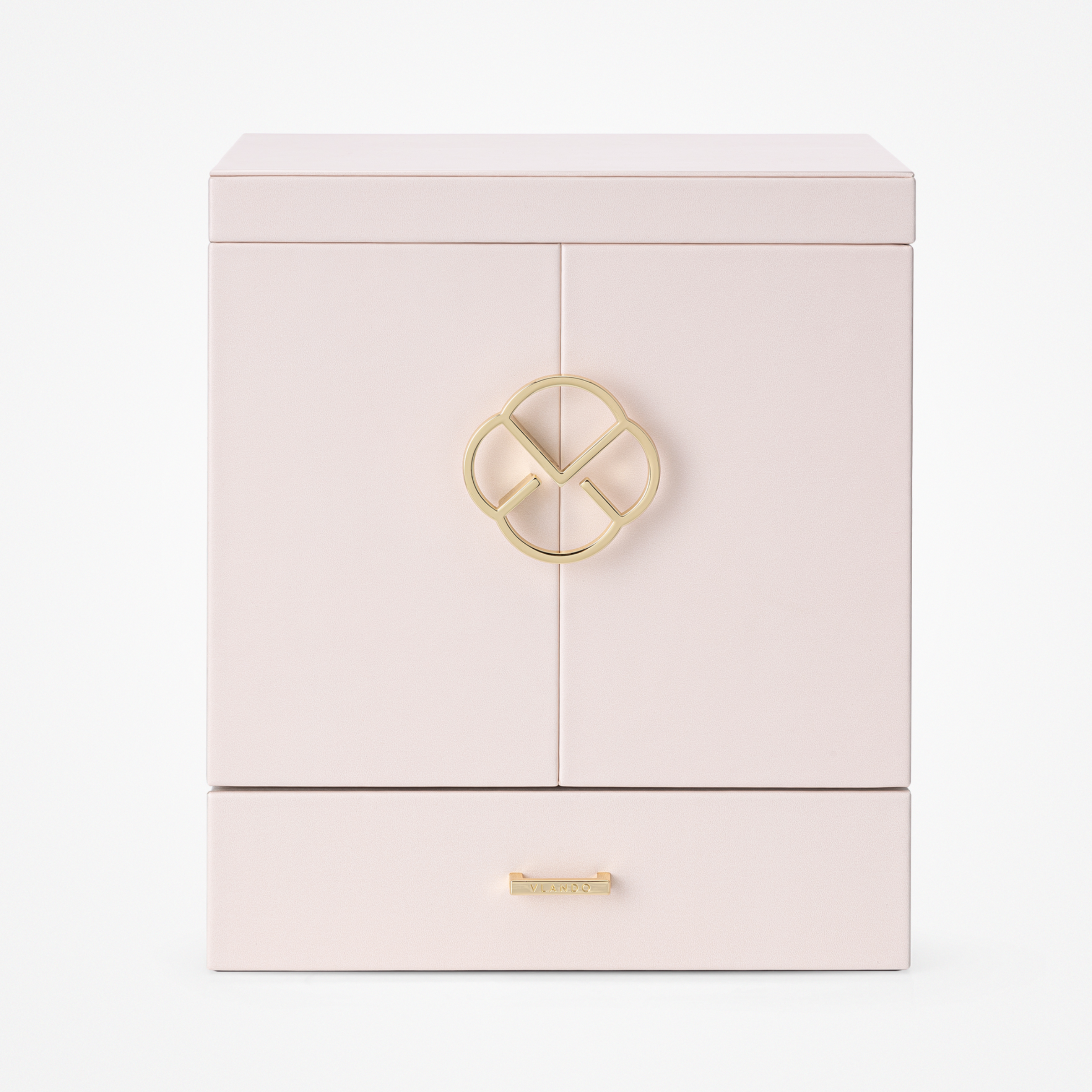 6-Layer Jewelry Box | Mirror and Velvet Drawers | VLANDO