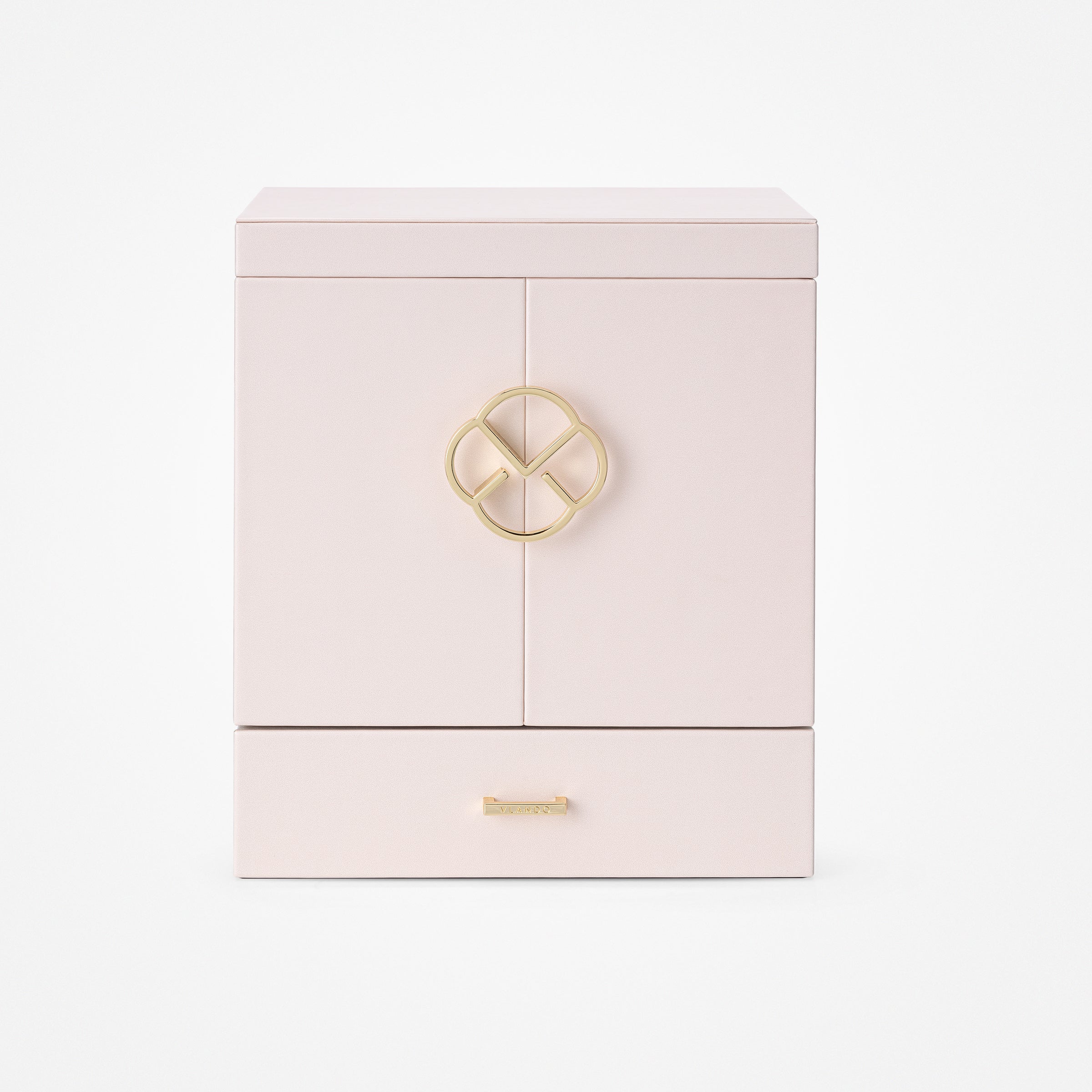 6-Layer Jewelry Box | Mirror and Velvet Drawers | VLANDO