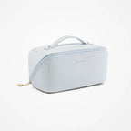 VLANDO Travel Makeup & Toiletry Bag – Large PU Leather Cosmetic Organizer