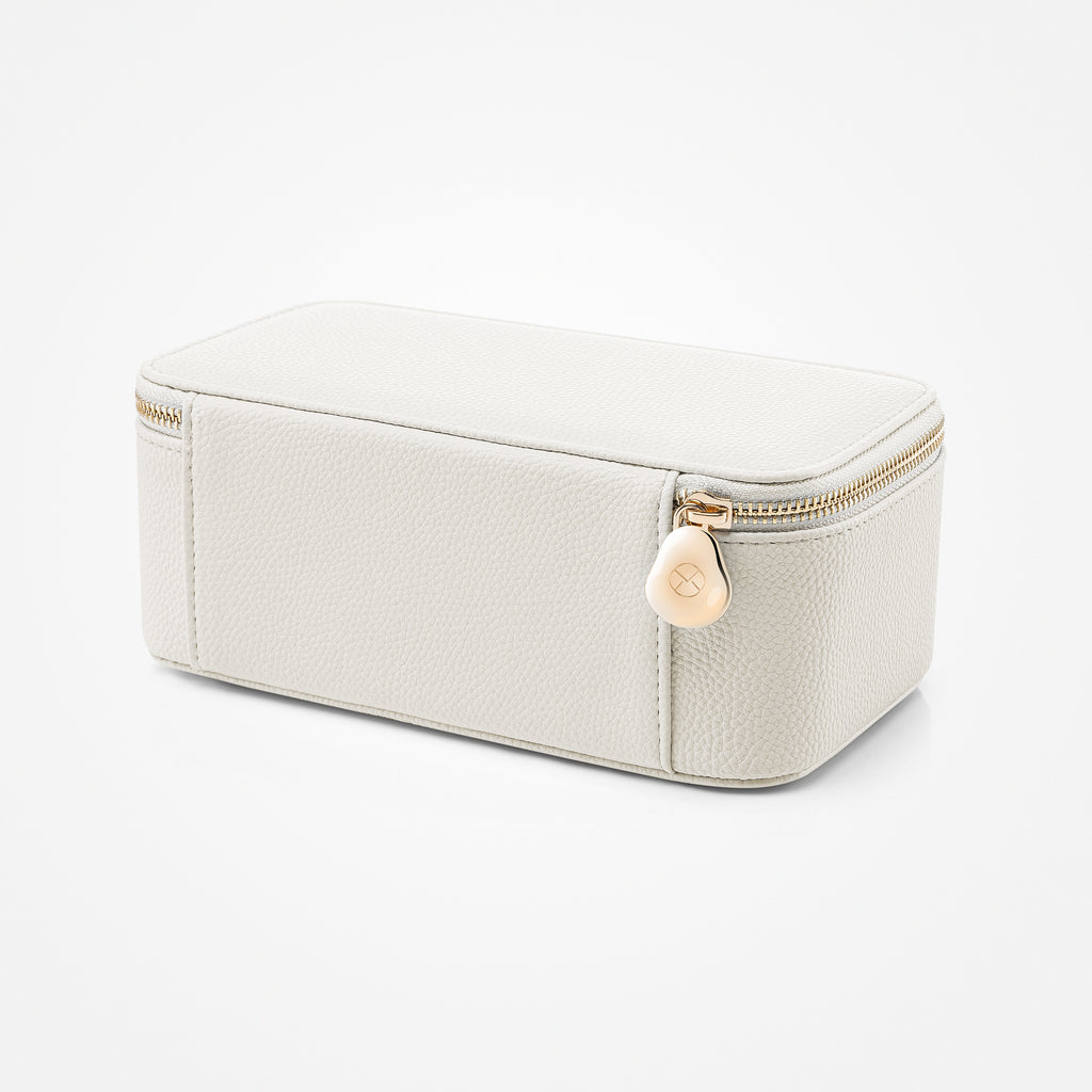 VLANDO Travel Ritua-Maidenhood Faux Leather Jewelry Organizer with 12 Visible Pouches,Portable Jewelry Storage