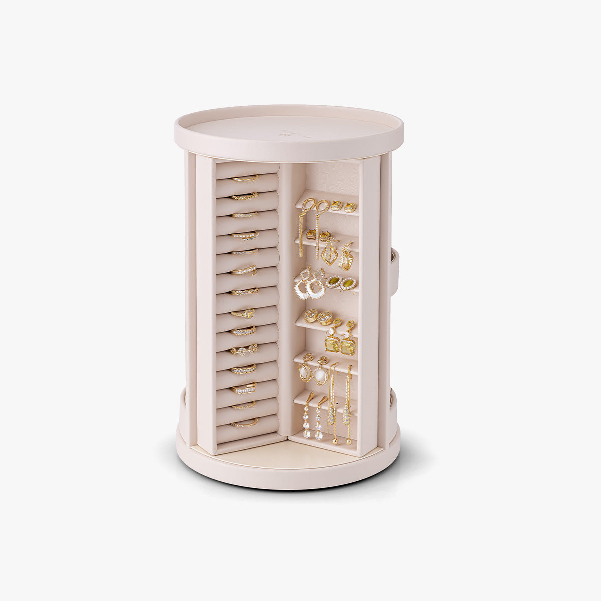 Rotating Jewelry Box | Quiet Luxe Organizer by VLANDO