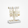 VLANDO Everyday Keepsake 2-Tier Jewelry Holder Organizer with Tray