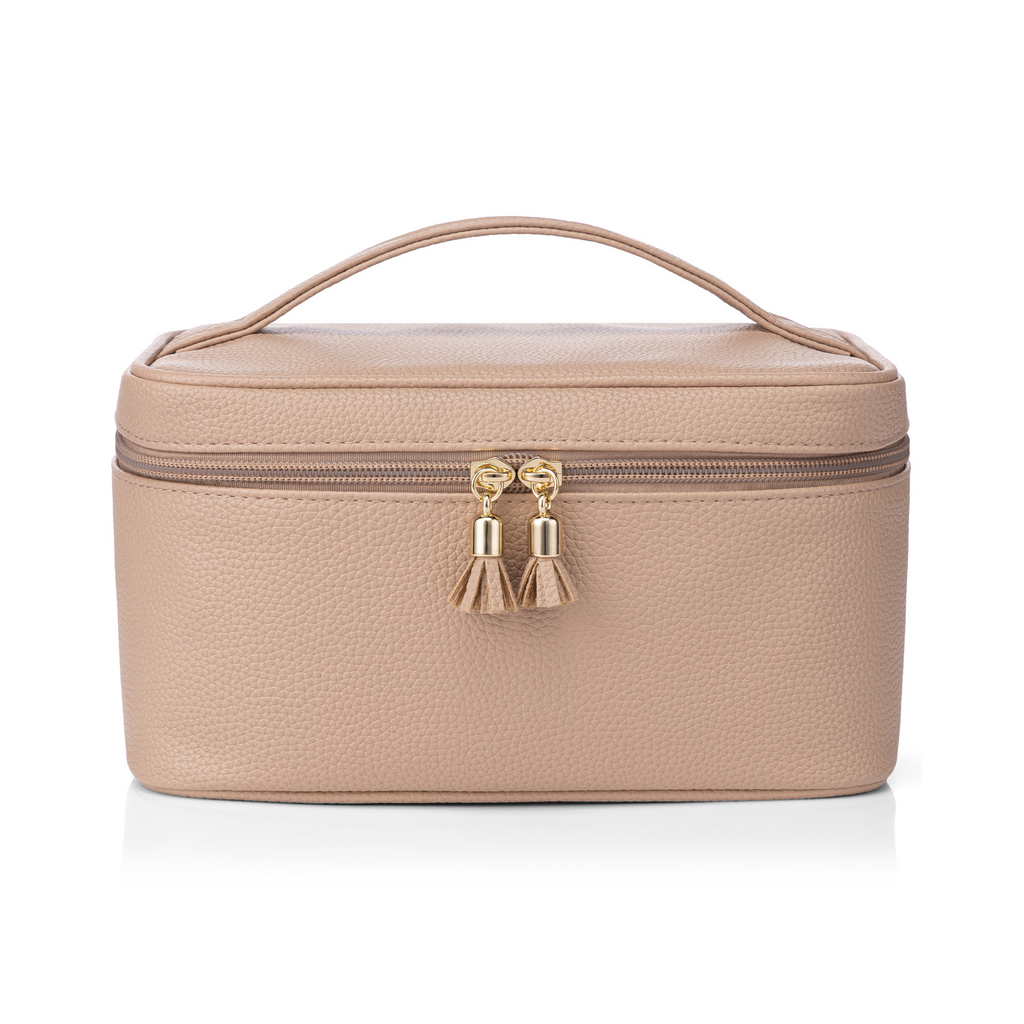 VLANDO Naifu Travel Makeup Bag | Portable Large‑Capacity Cosmetic Organizer for Women