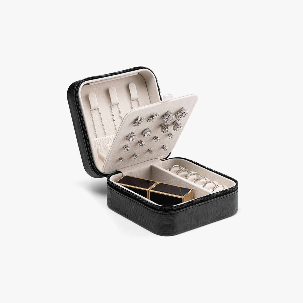 VLANDO Travel Ritual-Small Jewelry Box,Travel Portable Jewelry Case Organizer,Graduation, Birthday,Wedding Gifts