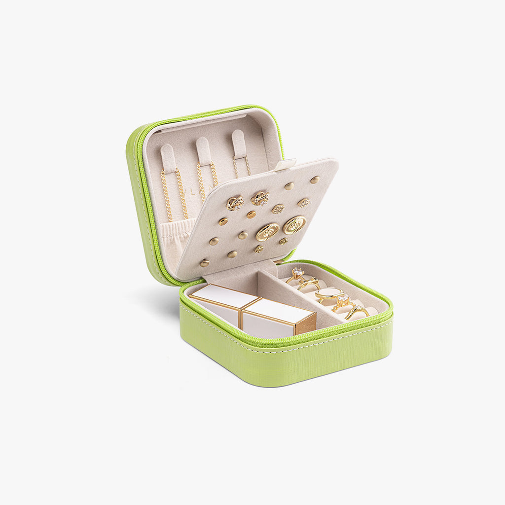 VLANDO Travel Ritual-Small Jewelry Box,Travel Portable Jewelry Case Organizer,Graduation, Birthday,Wedding Gifts