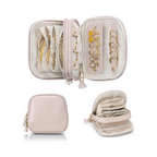 Vlando 2-Layer Travel Jewelry Organizer
