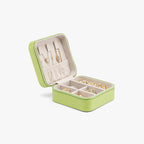 VLANDO Travel Ritual-Small Jewelry Box,Faux Leather Portable Jewelry Case Organizer,Wedding Gifts