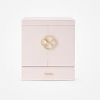 VLANDO Quiet Luxe 6-Layer Large Jewelry Box & Organizer with Mirror