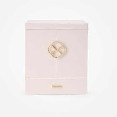 VLANDO Quiet Luxe jewelry box organizer in Apricot Blush