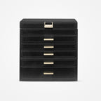 VLANDO Quiet Luxe 6-Layer Large Jewelry Box Organizer