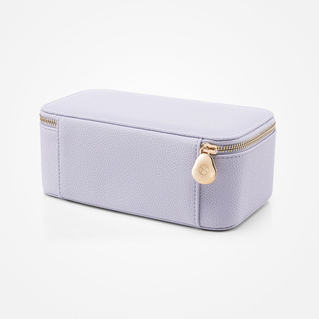 VLANDO Travel Ritua-Maidenhood Faux Leather Jewelry Organizer with 12 Visible Pouches,Portable Jewelry Storage