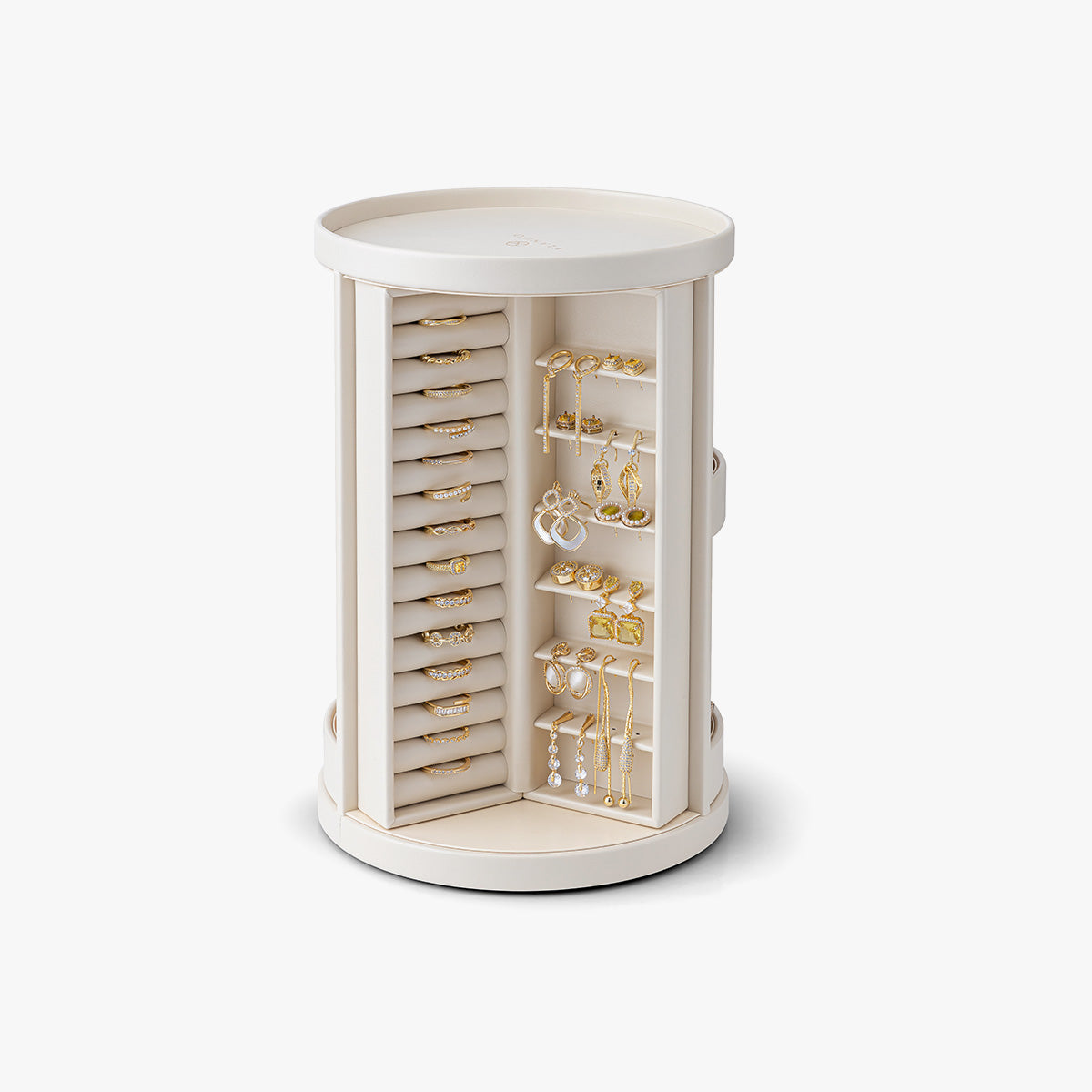 Rotating Jewelry Box | Quiet Luxe Organizer by VLANDO