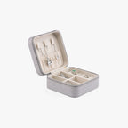 VLANDO Travel Ritual-Small Jewelry Box,Faux Leather Portable Jewelry Case Organizer,Wedding Gifts