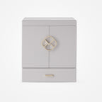 VLANDO Quiet Luxe 6-Layer Large Jewelry Box & Organizer with Mirror