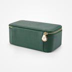 VLANDO Travel Ritua-Maidenhood Faux Leather Jewelry Organizer with 12 Visible Pouches,Portable Jewelry Storage