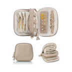 Vlando 2-Layer Travel Jewelry Organizer