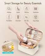 VLANDO Naifu Travel Makeup Bag | Portable Large‑Capacity Cosmetic Organizer for Women