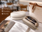 VLANDO Large Sunglasses Case – Portable Eyewear & Essentials Organizer