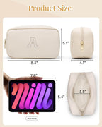 VLANDO Travel Ritual waterproof travel makeup bag, side profile
