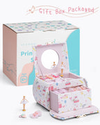 VLANDO Ballerina Musical Jewelry Box Girls Gift Musical Box
