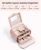 VLANDO Luna Half‑moon Princess Style Girl Jewelry Box
