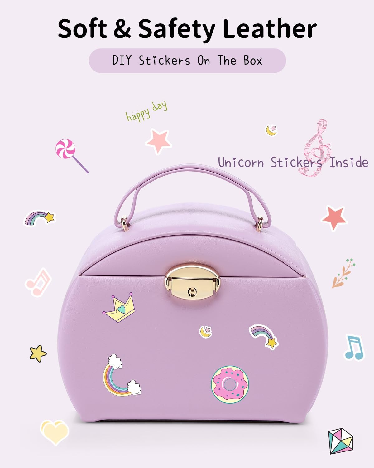 VLANDO Ballerina Musical Jewelry Box Girls Gift Musical Box