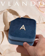 VLANDO Travel Ritual travel jewelry case, three-quarter view