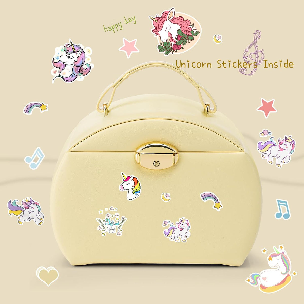 VLANDO Ballerina Musical Jewelry Box Girls Gift Musical Box