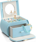 VLANDO Ballerina Musical Jewelry Box Girls Gift Musical Box