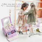 VLANDO Ballerina Musical Jewelry Box Girls Gift Musical Box