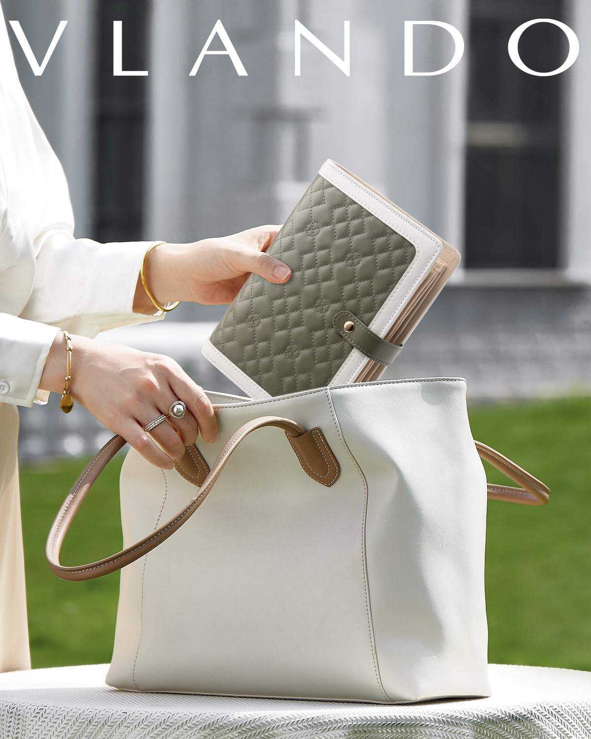 อุปกรณ์จัดระเบียบเครื่องประดับขนาดเล็กสำหรับไดอารี Yancy รุ่น Travel Ritual จาก VLANDO
