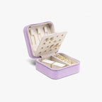 VLANDO Travel Ritual-Small Jewelry Box,Travel Portable Jewelry Case Organizer,Graduation, Birthday,Wedding Gifts