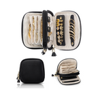 Vlando 2-Layer Travel Jewelry Organizer