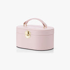 VLANDO Musical Jewelry Box for Girls – Spinning Ballerina, Soft Faux Leather Kids Jewelry Organizer & Mirror