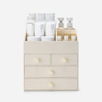 VLANDO Quiet Luxe Large Vanity Makeup Organizer with 3 Drawers