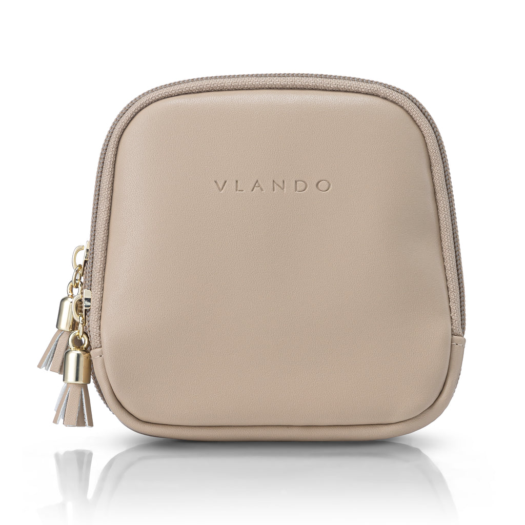 Vlando 2-Layer Travel Jewelry Organizer