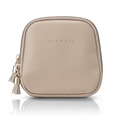 Vlando 2-Layer Travel Jewelry Organizer
