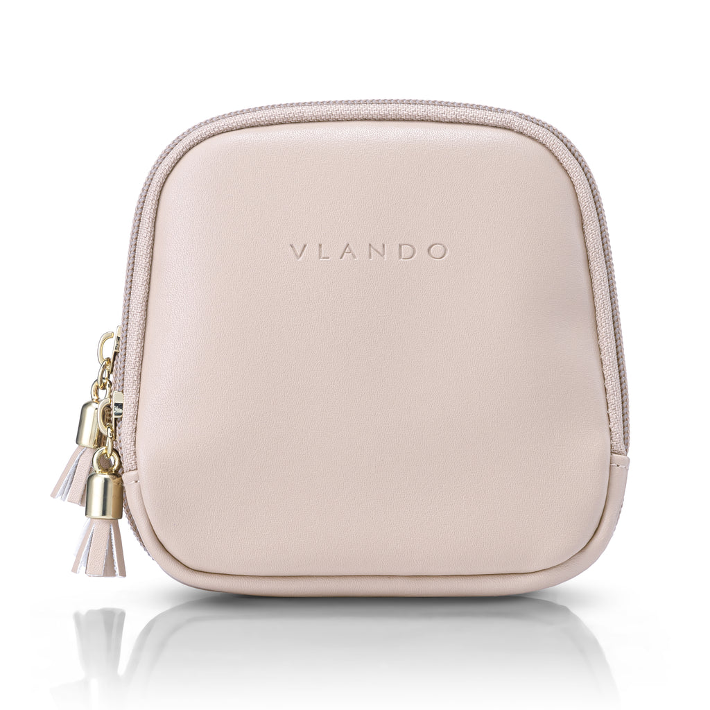 Vlando 2-Layer Travel Jewelry Organizer