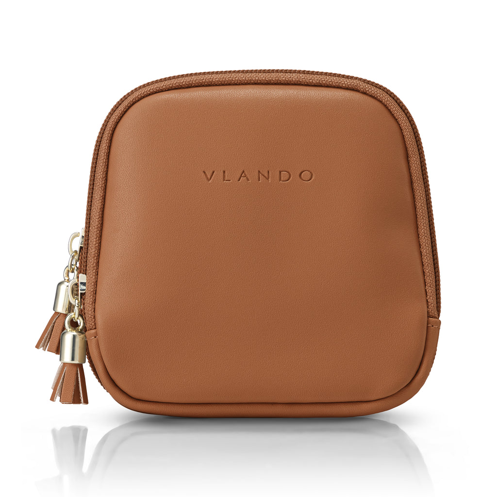 Vlando 2-Layer Travel Jewelry Organizer