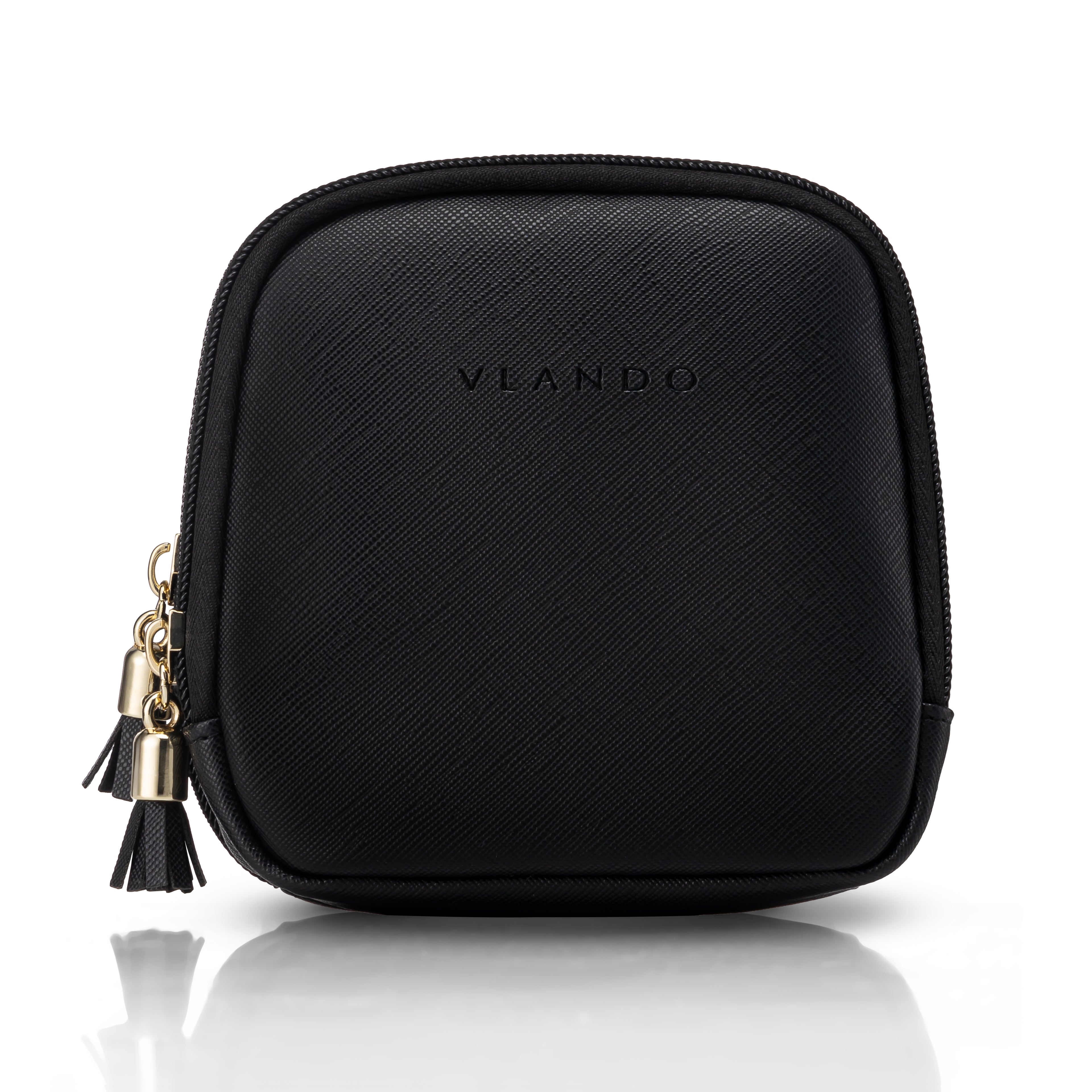 Vlando 2-Layer Travel Jewelry Organizer
