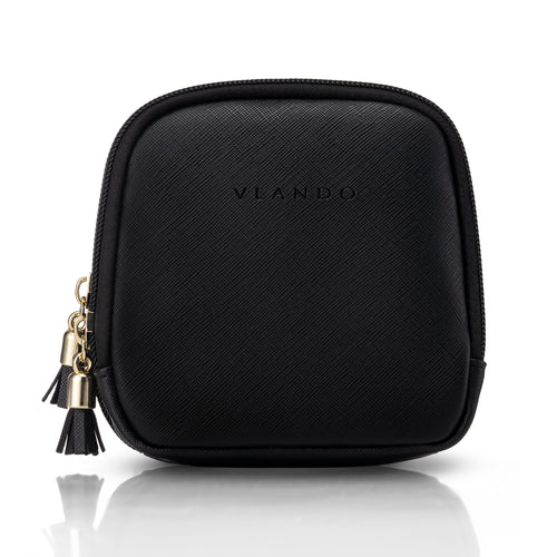 Vlando 2-Layer Travel Jewelry Organizer
