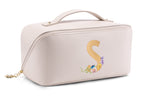 VLANDO Personalized Makeup Bag, Custom Cosmetic Organizer, Birthday Gift for Women Teen Girls US Exclusive Deal