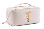 VLANDO Personalized Makeup Bag, Custom Cosmetic Organizer, Birthday Gift for Women Teen Girls US Exclusive Deal