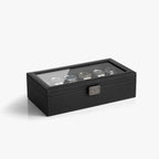 VLANDO lockable watch box in Black for organized storage