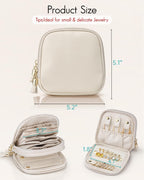 Vlando 2-Layer Travel Jewelry Organizer