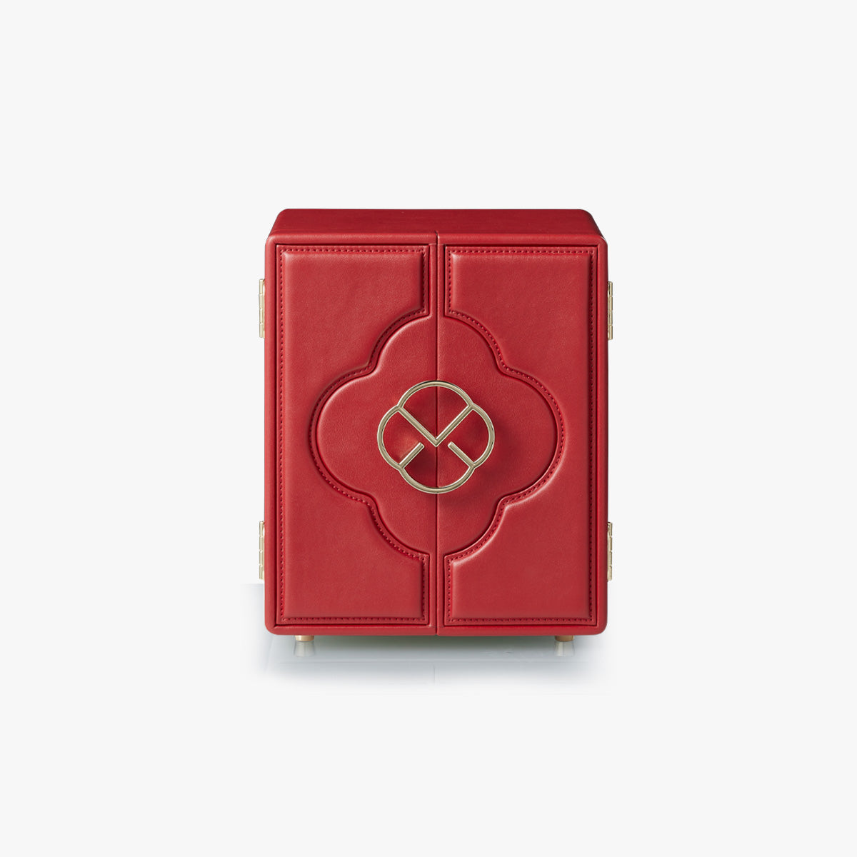 VLANDO Quiet Luxe Atelier Bloom Jewelry Box – Faux Leather Jewelry Organizer for Women,Birthday Gifts