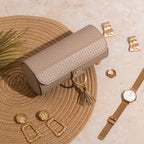 VLANDO Travel Ritual- Viaggio 3-Layer Rotation Small Travel Jewelry Box